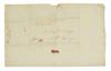 STEUBEN, FRIEDRICH WILHELM VON. Letter Signed, Steuben Maj: Genl, to Brigadier General George Weedon,